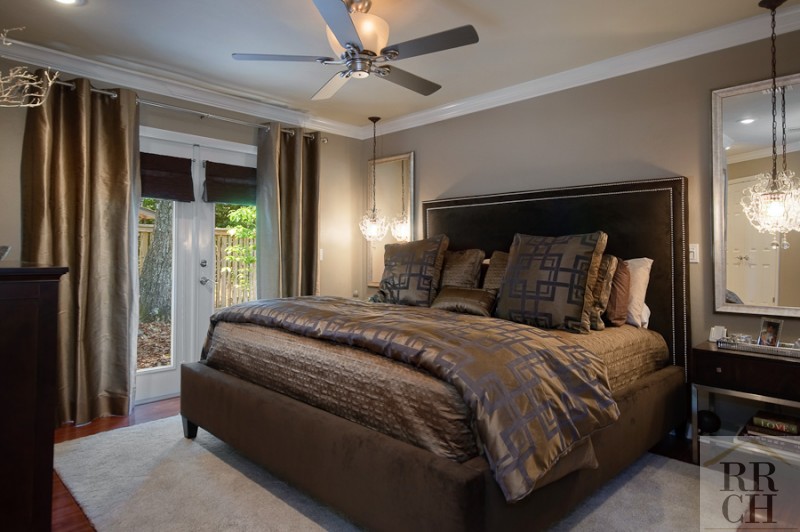 Bedroom Remodel Florida Home with French Doors