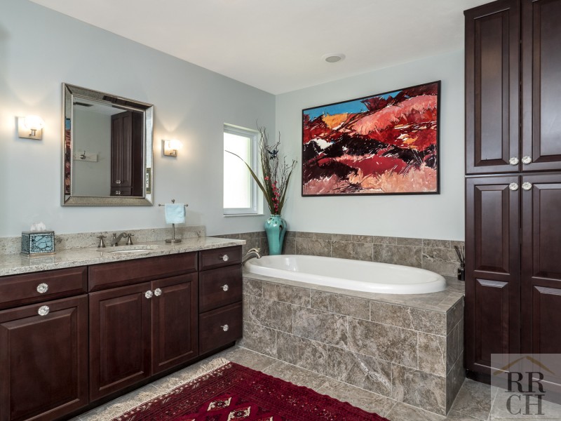 Soaking Tub in Remodeled Gainesville Bathroom