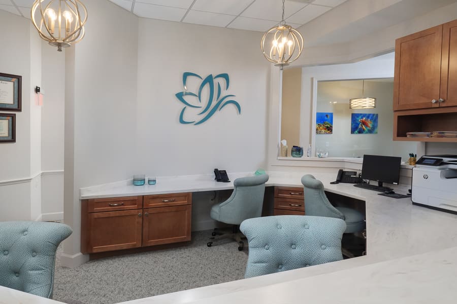 Dentist Office Commercial Renovation Office Space in Florida by Robinson Renovation & Custom Homes