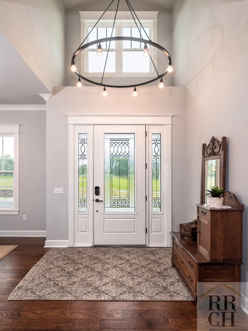 Bright Entry in Custom Gainesville Home