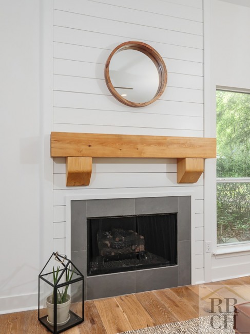 Fireplace in Remodeled Gainesville Home